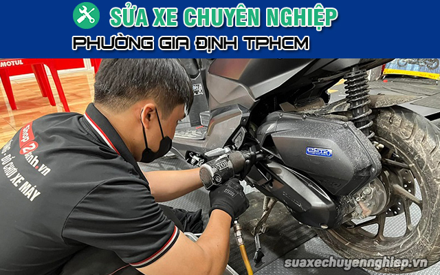 Sửa xe máy phường gia định - 1