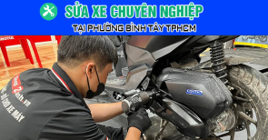 Sửa xe máy Phường Bình Tây